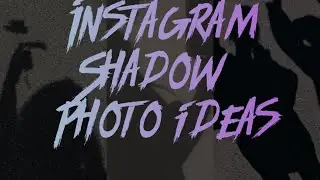 INSTAGRAM AESTHETIC SHADOW PHOTO IDEAS / SHADOW POSING IDEAS / PHOTO SHOOT AT HOME🌸