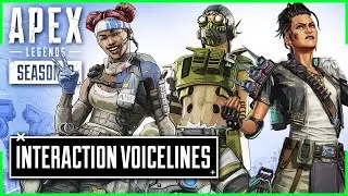 *NEW* Lifeline Octane and Mad Maggie Interaction Voicelines - Apex Legends Season 13