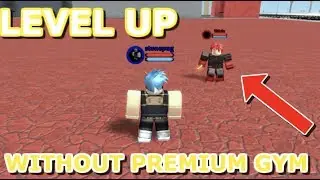 Boku No Roblox: Remastered | How To Level Up Fast WITHOUT Premium Gym