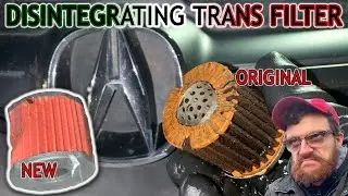 Replacing ORIGINAL Trans Filter on '05 Acura TL! Falling Apart! How-To for Fluid and Filter