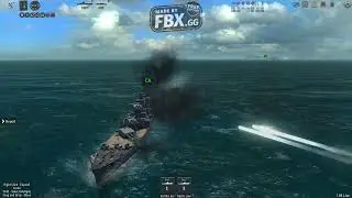 Ultimate Admiral Dreadnoughts battle Japan vs French fleet.