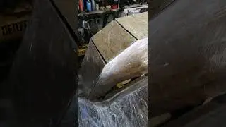 пластик на болотоход часть 2