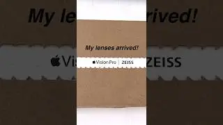 Apple Vision Pro Zeiss Lenses Unboxing and Install. 