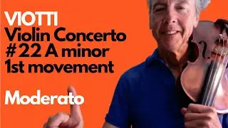 Viotti Violin Concerto #22 A minor 1st mvt. Moderato