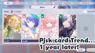 The Project Sekai card Trend... 1 Year Later!