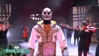MJF SPECIAL ENTRANCE | AEW REVOLUTION | MARCH 5, 23 | LIVE VIOLIN PERFORMANCE |