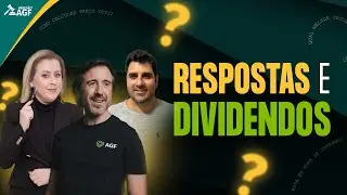[PREGÃO AGF - 31/10/2024] Respostas e dividendos