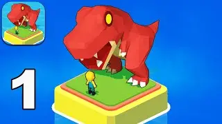 Dino Tycoon: 3D Building Game Gameplay Walkthrough Android, iOS Part 1