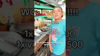 Viral penjual batagor di Bandung, buka jasa photobooth pakai macbook ramai diserbu warganet