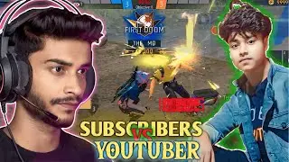 YouTuber Vs Subscribers❤️ | ￼Can You Beat Me In 1v1 Custom ?💥