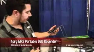 Korg MR-2000S, MR-1000, MR-2, SOS Recorder On Display At 129th AES (Video)