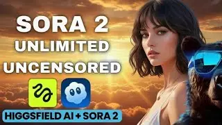 Higgsfield Sora 2 Pro Launch | Unlimited uncensored Worldwide , 