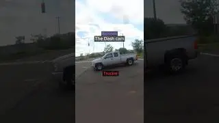 Corvette hunts Trucker after Biker incident😳