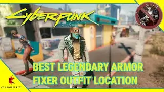 Cyberpunk 2077 - Best Armor Set Location (Legendary Clothes Location) Fixer Outfit Location
