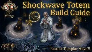 PoE 3.28 FULL Build guide Shockwave Totem 2 Version High Budget Endgame. Most Content. Mirage League