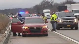 Car with baby in back seat hit by gunfire during road rage shooting on I-495 in Delaware