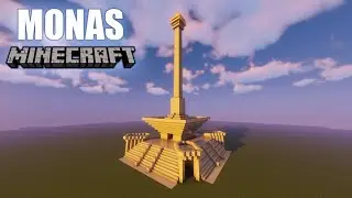 Membangun Monas Di Minecraft - Minecraft Timelapse