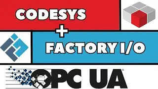 Comunicação CODESYS e FACTORY I/O via OPC UA