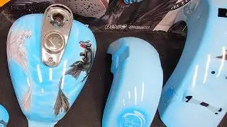 Personaliza tu moto. (custom paint).