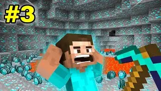 😱Finally guys Diamond Mil Gaya || Minecraft Hindi Gameplay #3 🔥 💎💎💎