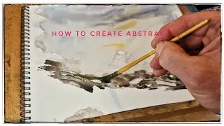 Have fun #paint #semi-abstract in watercolors!