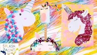 Four Unicorn Crafts for Kids