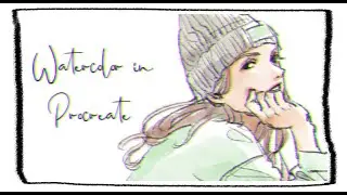 Procreate Tutorial: Using Watercolors (Brush set recommendation!)