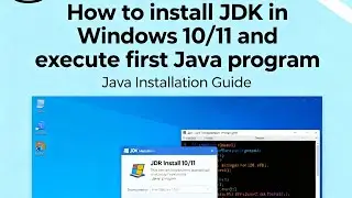 How to Install Java & Run Your First Program in Windows 10/11 | Step-by-Step Tutorial