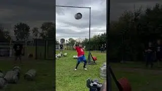 Метание кег 15кг через 5м 