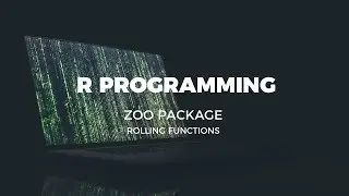 R PROGRAMMING: ZOO PACKAGE