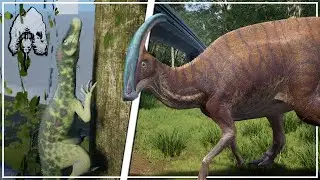 Herrerasaurus Climbing, Parasaurolophus Showcase! | The Isle Evrima
