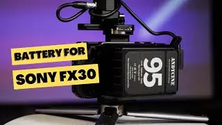 Best Mini v mount battery for Red Komodo, Sony FX30 - Very affordable