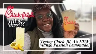 Trying Chick-fil-A's NEW Mango Passion Lemonade! + Chatty Video✨ | SIPPING WITH JACK