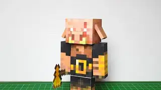 Minecraft Piglin Brute Papercraft | FREE TEMPLATE