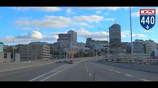 [2023/21] Autoroute 440 into Quebec City - Autoroute Dufferin-Montmorency
