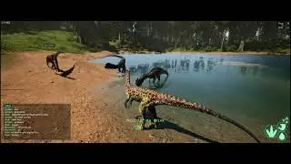 The Isle Dilophosaurus fun