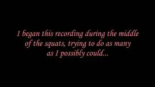 My Rapid Heart While Performing Squats