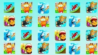 Angry Gran Run, Hungry Shark World, Subway Surfers, Hill Climb Racing, Garfield Rush | Droidspot
