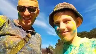 Познань, фестиваль кольорів 💚🧡💛❤️💙💜💙💛на Мальті.