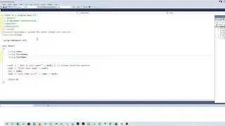 C++ syntax and structure