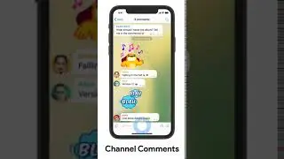 Channel Comments. Channels with a linked Discussion Group ... Telegram Tips