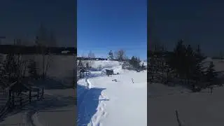 Деревенская церковь у родника...