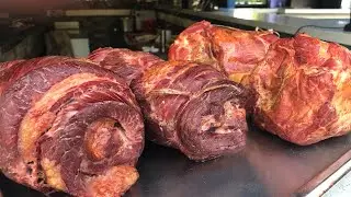 Рулет из говядины! Копчено вареный