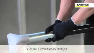 Industrial Vacuum Compact  Concrete Clean Up