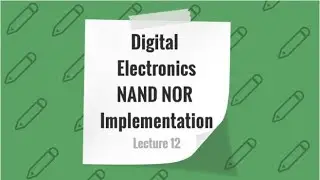 NAND NOR Implementation