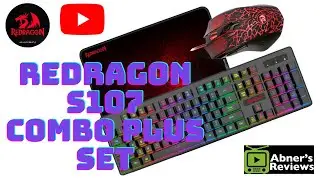 Redragon S107 3in1 Combo Plus Set Unboxing and Review by Abners Reviews