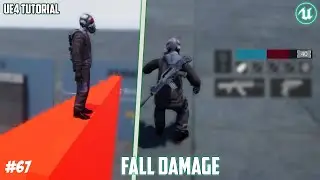 UE4: TUTORIAL #67 | Fall Damage