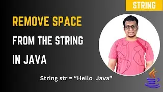 Java Program to Remove Spaces from a String | Step-by-Step Explanation