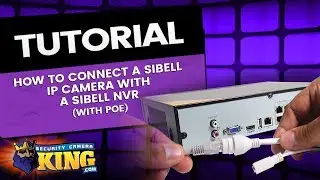 TUTORIAL - How to connect a Sibell IP Camera With Sibell NVR (with POE)