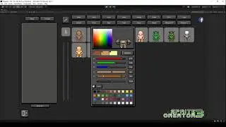 Changing sprite colors test